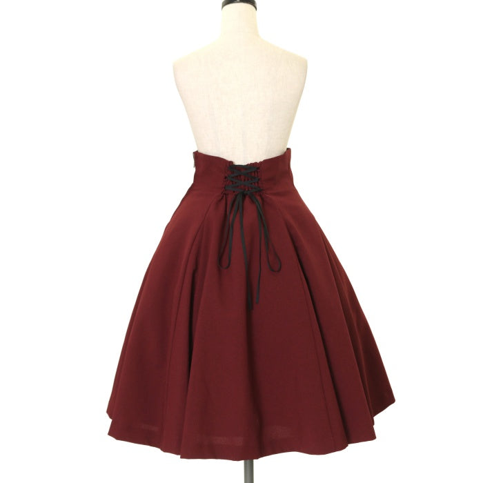 USED】【Mサイズ】ハイウエストフレアスカート | Sheglit | ロリータ  