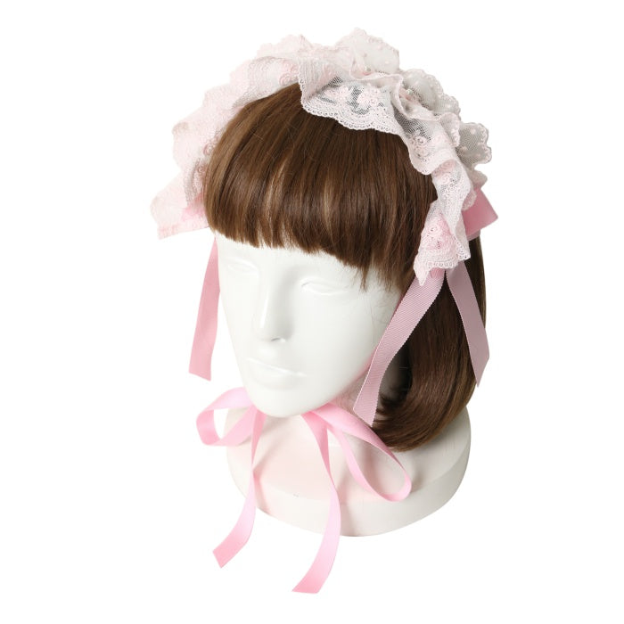 Angelic Pretty アンジェリックプリティ リボン ヘッドドレス Angelic Pretty - Heartヒロインリボンヘッドドレス 白の通販 by