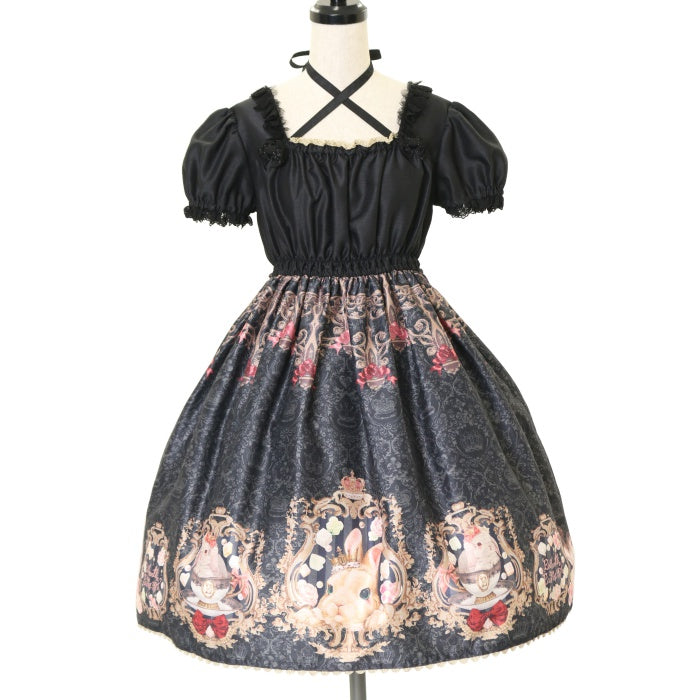 Enchantlic EnchantilIy Queen Bunny ワンピース USED】Queen Bunnyベビードールワンピース | Enchantlic