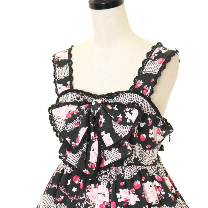USED】スウィートギンガムボーダーリボンリボン ベビードールジャンパースカート | BABY, THE STARS SHINE BRIGHT Wunderwelt Online Shop - Gothic & Lolita Second-hand Clothing USED】スウィートギンガムボーダーリボンリボン ベビードールジャンパースカート | BABY, THE STARS SHINE BRIGHT Wunderwelt Online Shop - Gothic & Lolita Second-hand Clothing