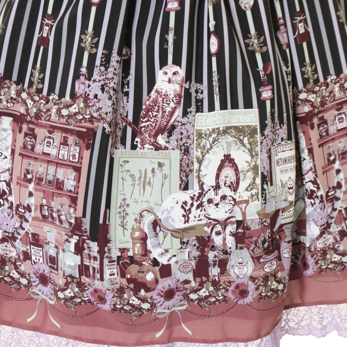 Millefleurs　ミルフルール　花の刺繍入ワンピース Millefleurs ミルフルール 花の刺繍入ワンピース （M_ | 花柄