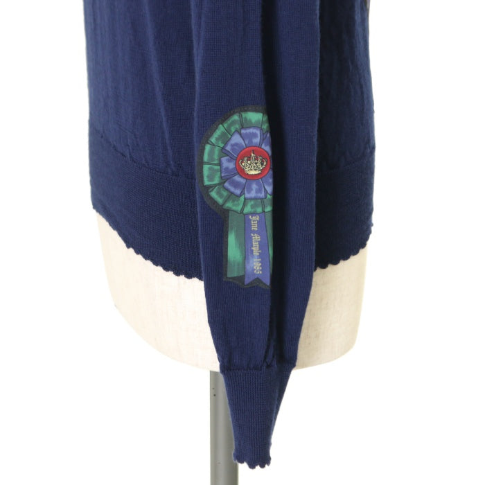 USED】【Mサイズ】Royal riding clubのデコパージュカーディガン