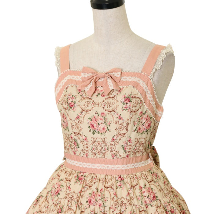 ヴェルサイユ刺繍ジャンパースカート