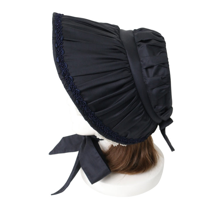 ヴィクトリアンメイデンレースギャザードールハットボンネット