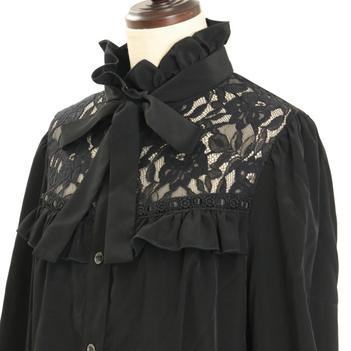 MIHO MATSUDA ブラウス・デセル Decel Jet Black Blouse by Miho Matsuda
