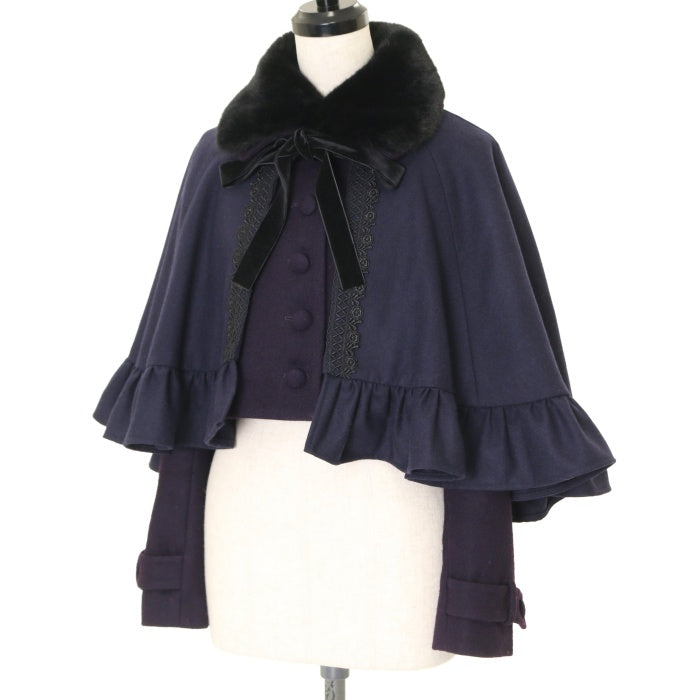 USED】【Mサイズ】Gretel ショートケープコート | Sheglit