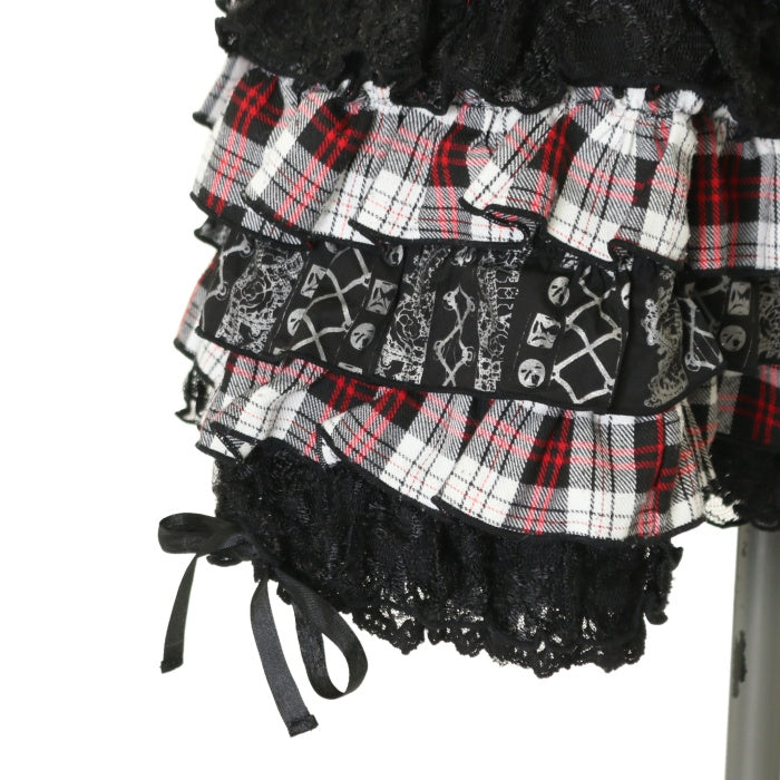h.NAOTO H.Jelly チェックフリル タンクトップ H.Jelly ~ Checkered