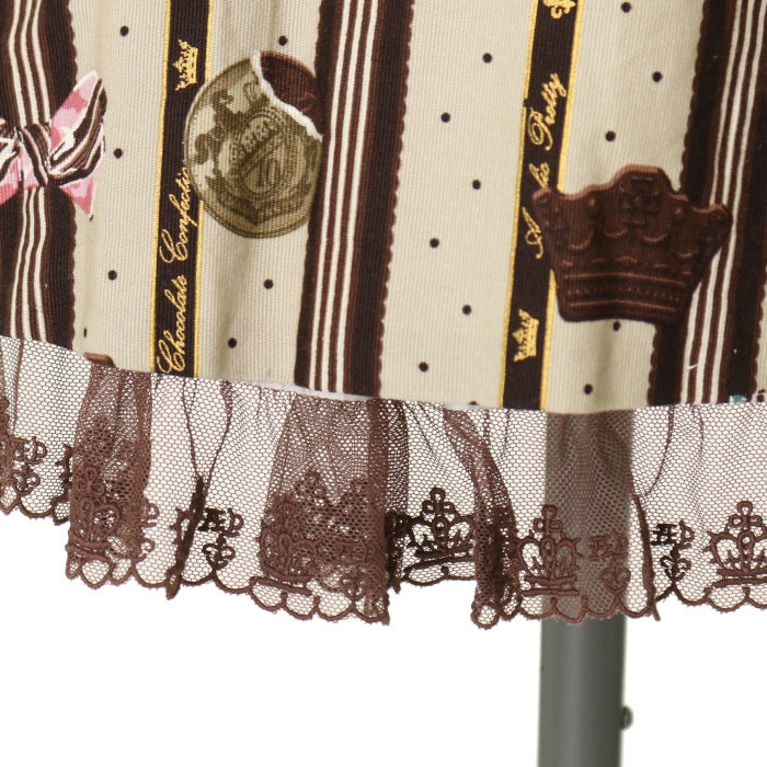 Angelic pretty Queen Chocolateサロペット ロリィタ