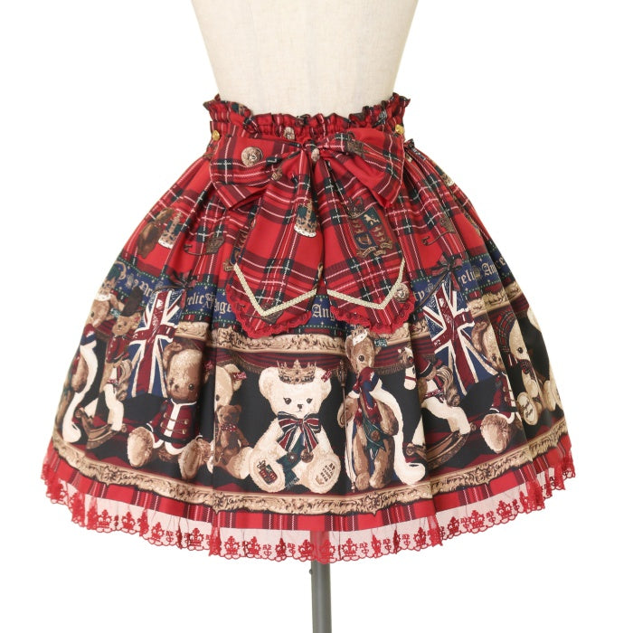 USED】British Bearスカート | Angelic Pretty Wunderwelt USED】British Bearスカート | Angelic Pretty Wunderwelt