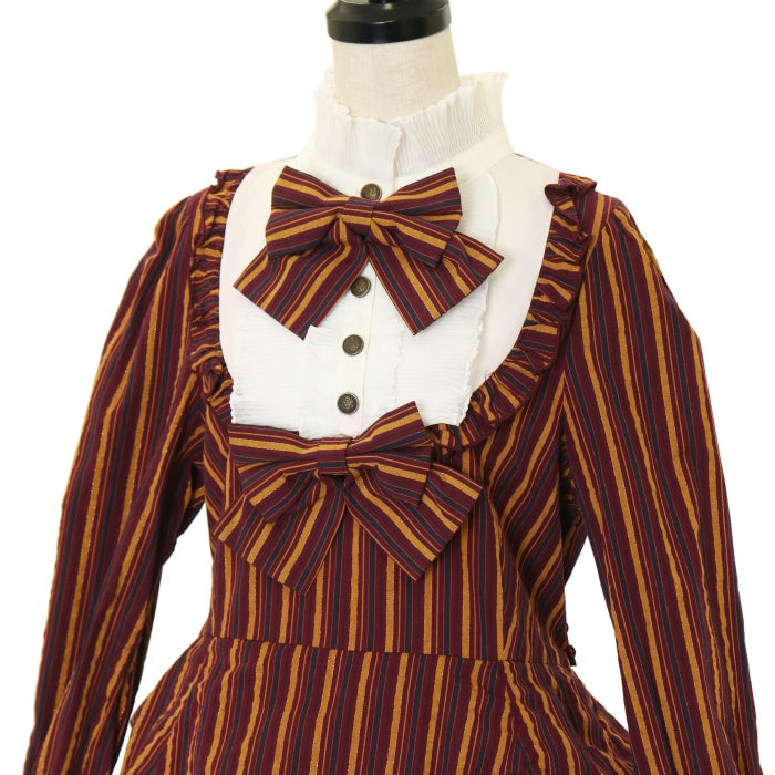 USED】ストライプたくし上げワンピ Set | PUTUMAYO | ロリータ