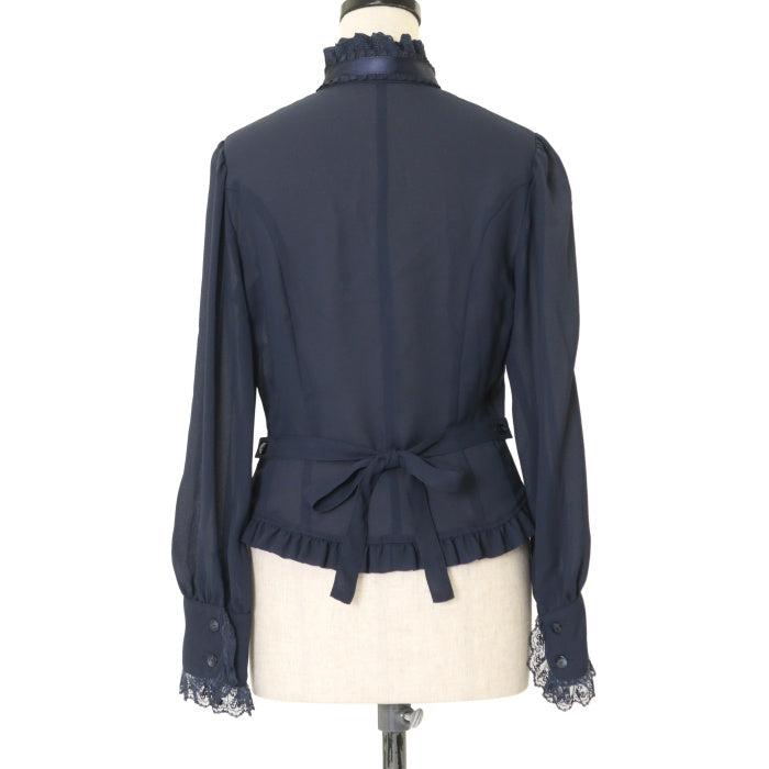 s*h様 Innocent Would スタンドカラーリボンブラウス ブラウス