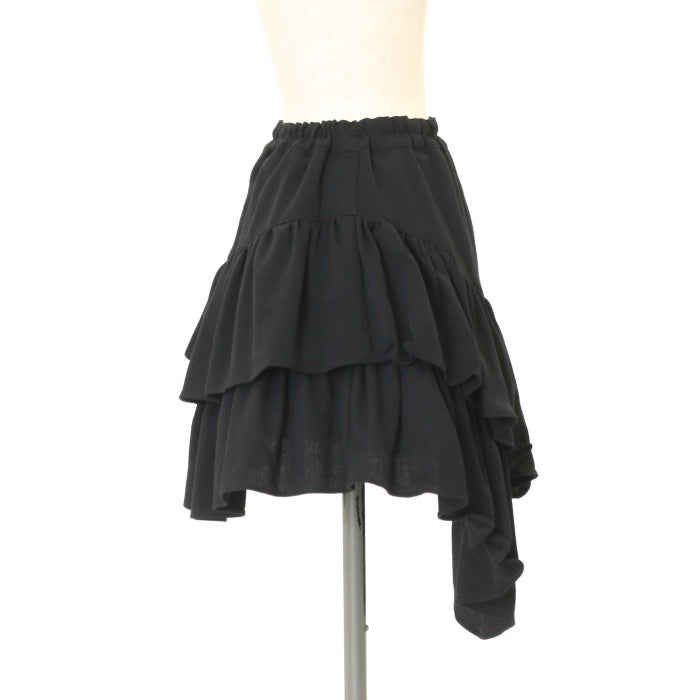 M・U SPORTS エムユースポーツ アシンメトリー 台形 スカート 44