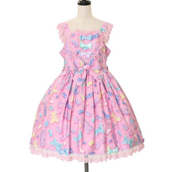 USED】Jelly Candy Toysハートジャンパースカート | Angelic Pretty