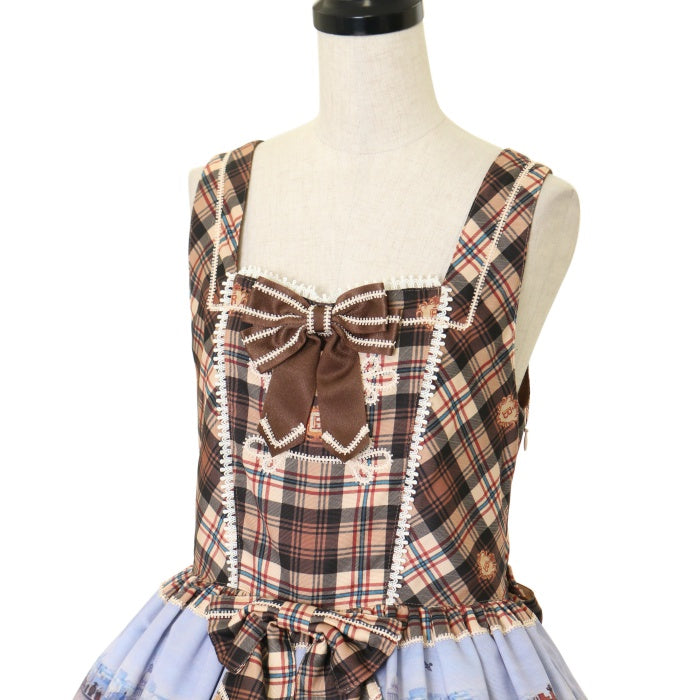 USED】A Little Princess ～私の中の小さな花～柄 スクールジャンパー  