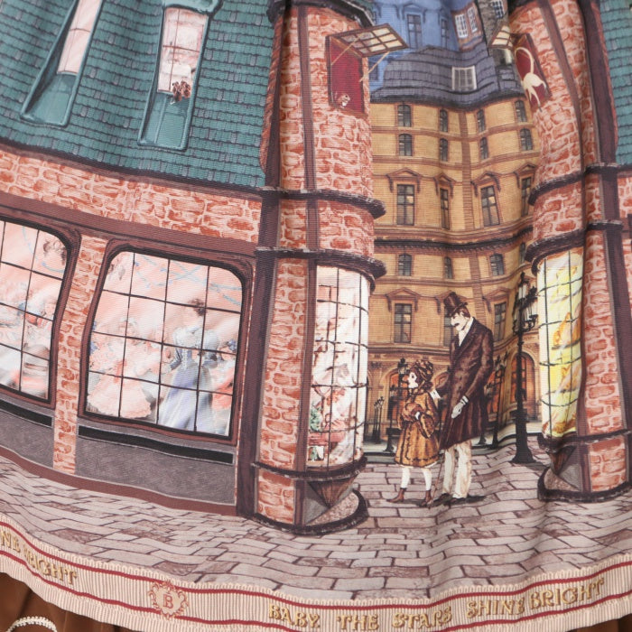 USED】A Little Princess ～私の中の小さな花～柄 スクールジャンパー  