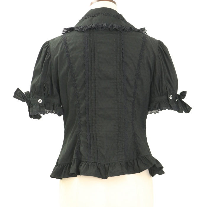 USED】フラワーレースピンタック半袖ブラウス | Angelic Pretty