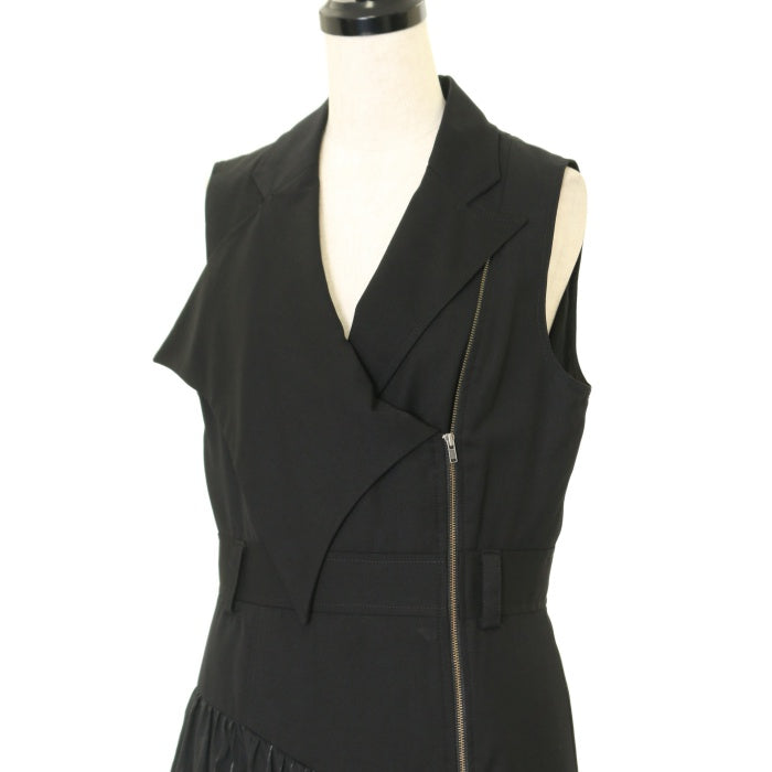 USED】【Mサイズ】アシンメトリーベストワンピース | BLACK PEACE NOW