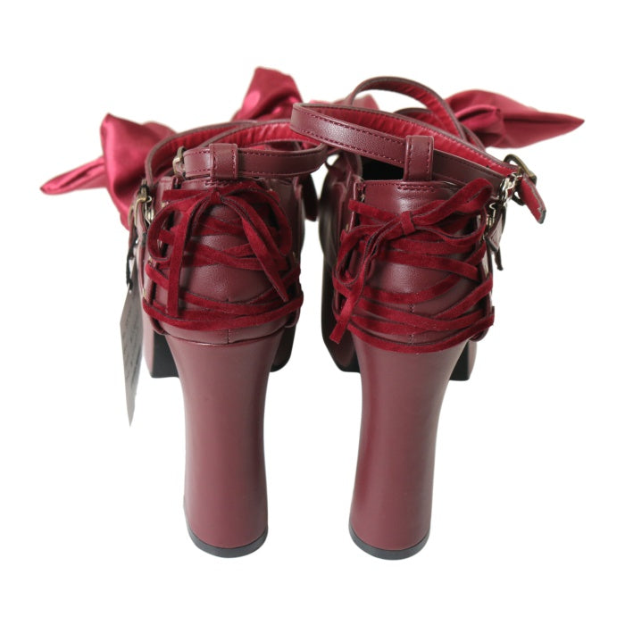 USED】【Lサイズ】レースアップ厚底パンプス | ATELIER-PIERROT