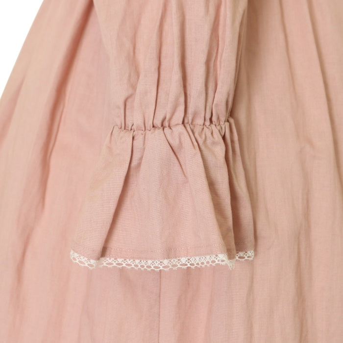 S17774 未使用 マリアピピ コットンフラットレースドレス ピンク USED】コットンフラットレースドレス | Maria pipi | ロリータ