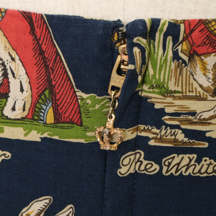 USED】【Mサイズ】アリスプリントのスクエアドレス | Jane Marple