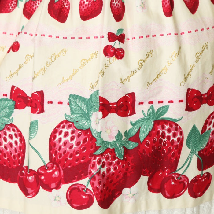 USED】Dessert Berryワンピース | Angelic Pretty Wunderwelt Online
