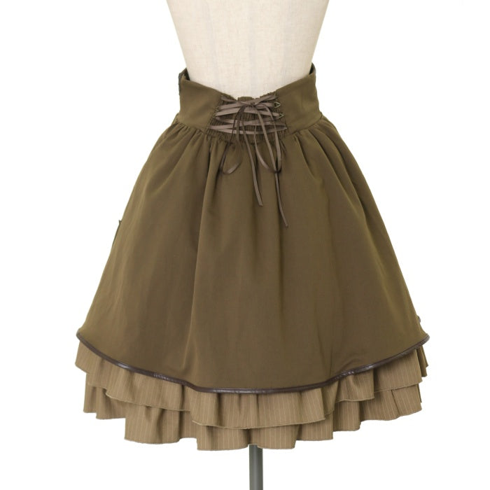 Amavel Steampunk Gear レイヤードスカート 新品 匿名配送