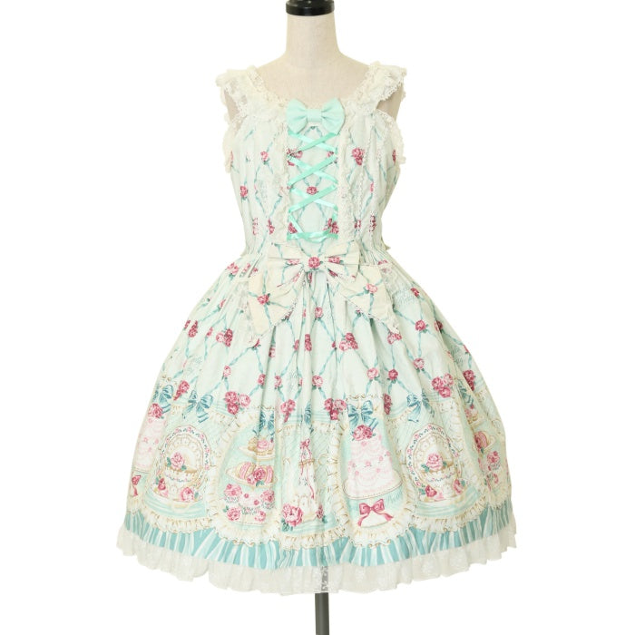 USED】Salon de thé Roseジャンパースカート | Angelic Pretty