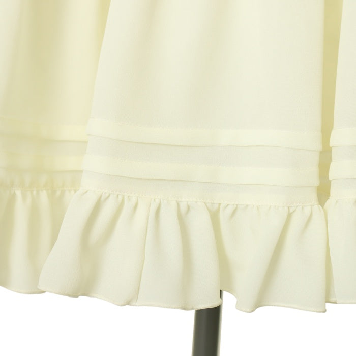 USED】ロングティアードジャンパースカート(コシボチリメン  