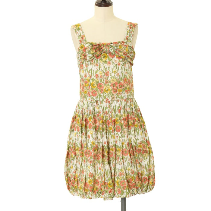 【USED】【Mサイズ】ヴィンテージフラワープリントのオールインワン | Jane Marple | ロリータ ゴスロリブランド服・古着の通販 ...