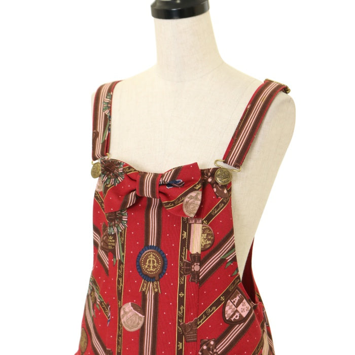 Chocolate Rosette Salopette by Angelic Pretty