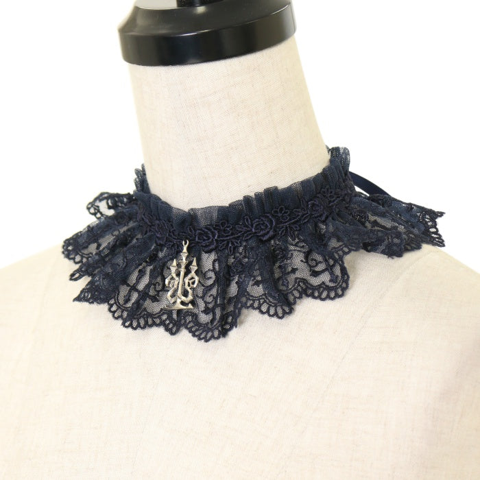 D*1様 Moi-même-Moitié 薔薇十字架レースチョーカー