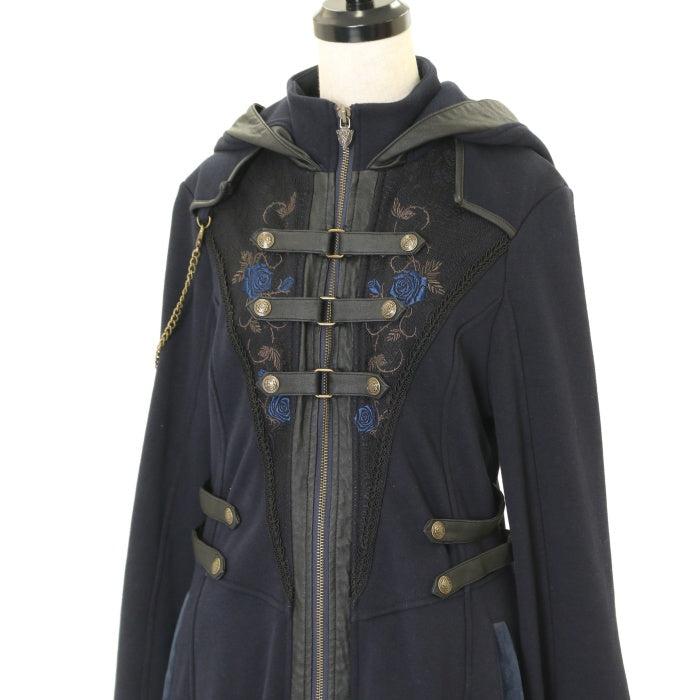 USED】ONESTE 裏起毛Rose刺繍入りカーデ | Ozz On Wunderwelt Online 