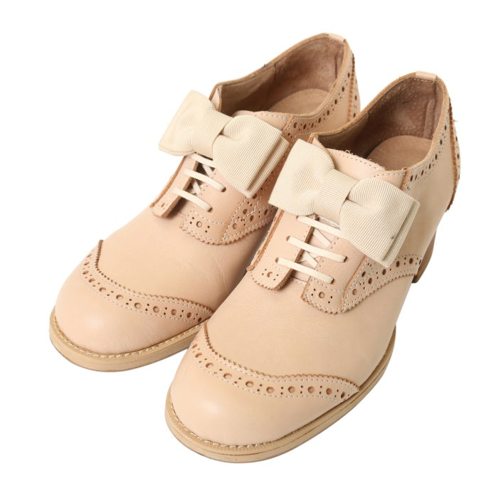 USED】【Mサイズ】オペラリボンのウィングチップシューズ | Jane 