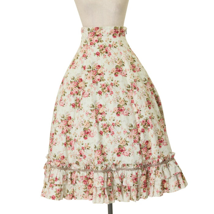 美品 ロココブーケバッスルロングスカート Victorian Maiden USED】ロココブーケバッスルロングスカート | Victorian Maiden