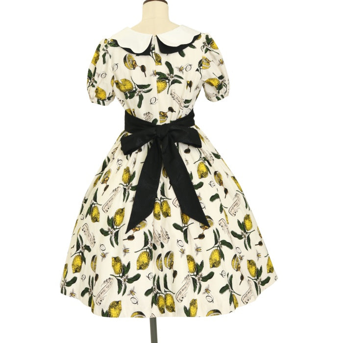 新品未使用/キューポット/ハニーレモンパフスリーブドレス USED】ハニーレモンパフスリーブドレス | Q-pot. Wunderwelt Online