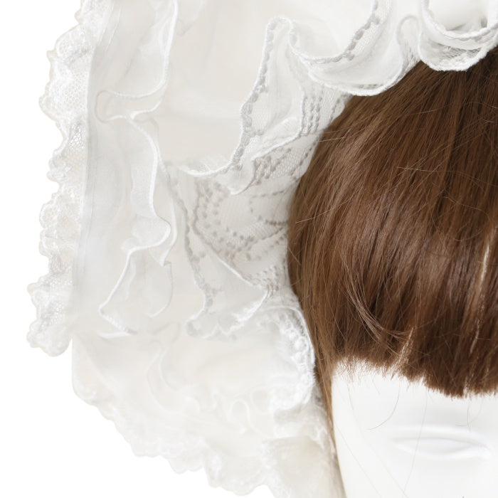 USED】フリルシースルーボンネット | Angelic Pretty | ロリータ