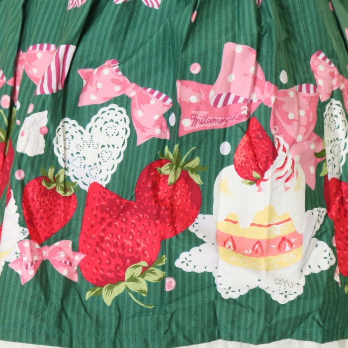 メタモルフォーゼ 苺とチェリーのスカート メタモルフォーゼ 苺とチェリーのスカート 【公式通販】