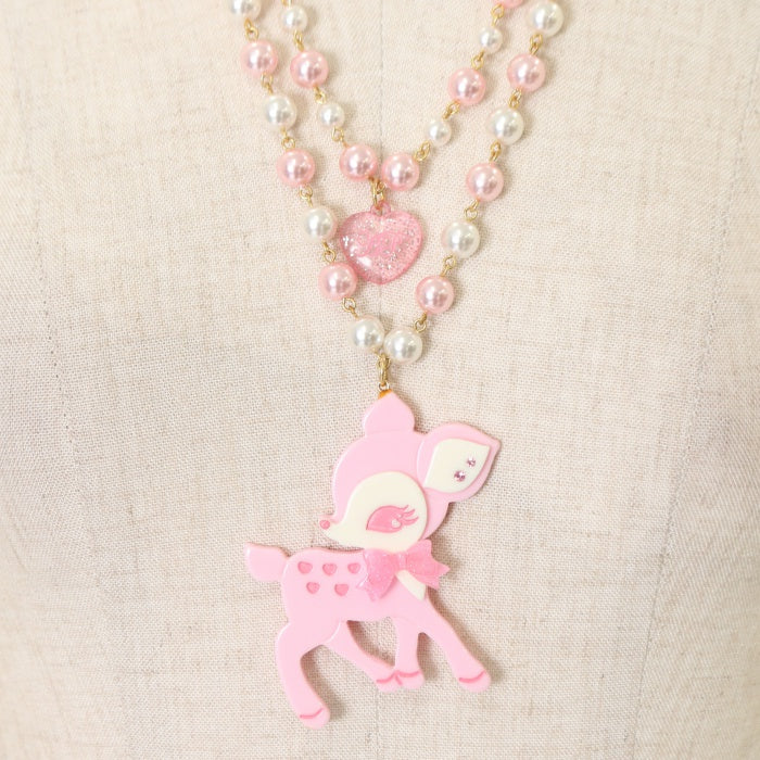 USED】小鹿のミルキーちゃんネックレス | Angelic Pretty