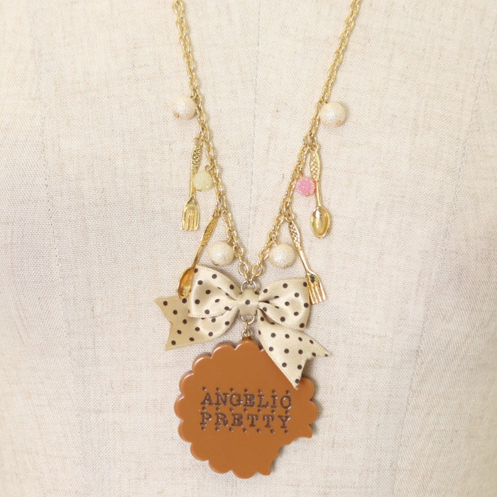 USED】Sweet Creamビスケットネックレス | Angelic Pretty Wunderwelt 
