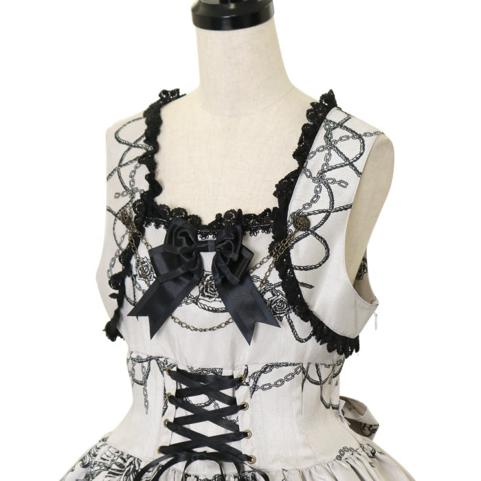 USED】Rose's prisoner in Pirates ship柄ジャンパースカートⅠ