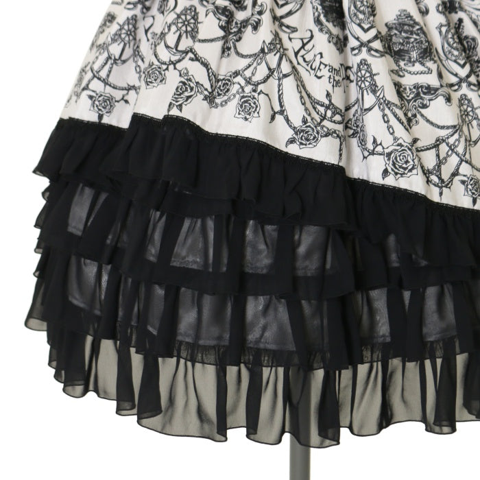 USED】Rose's prisoner in Pirates ship柄ジャンパースカートⅠ