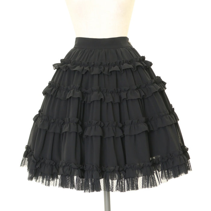 【イノセントワールド】シフォンティアードスカート イノセントワールド】シフォンティアードスカート USED】シフォン