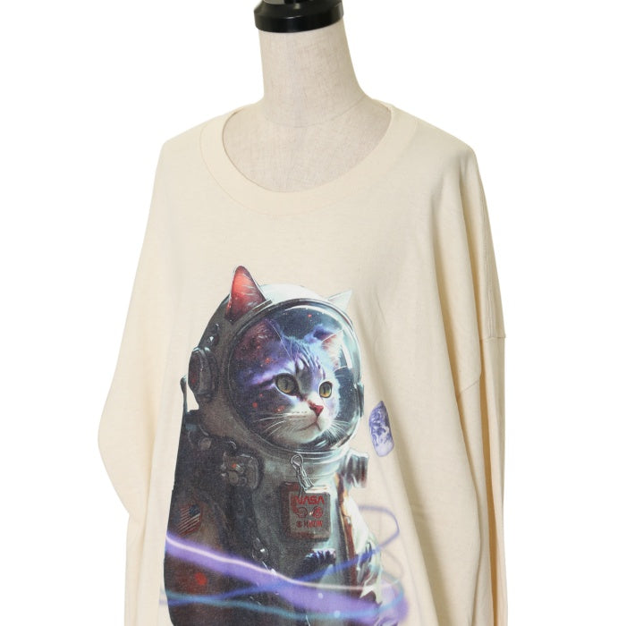 USED】【XLサイズ】LANET CAT L.S TEE (ナチュラル) | MILKBOY