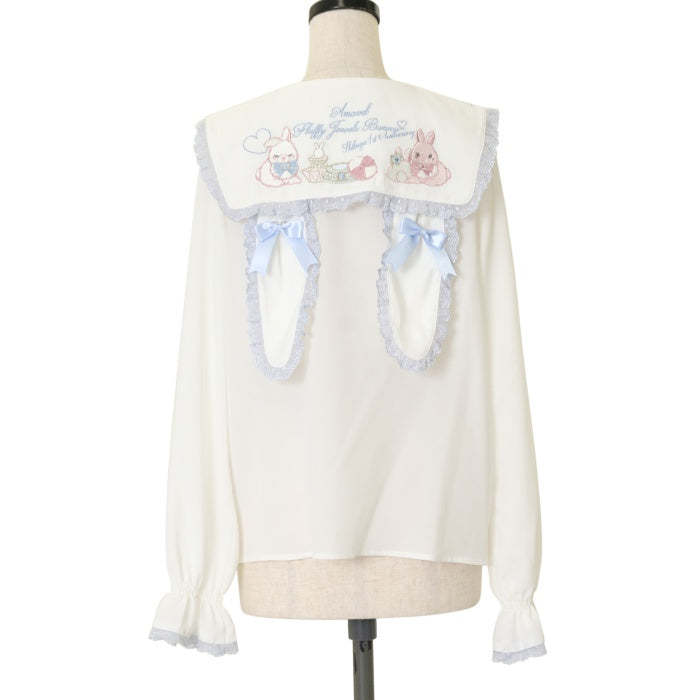 USED】Fluffy Jewels Bunnyうさみみブラウス | Amavel Wunderwelt