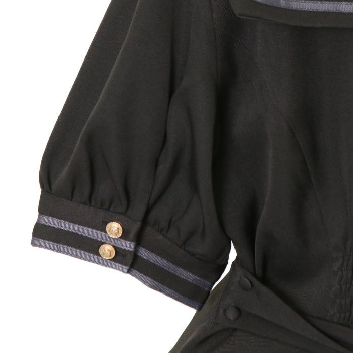 Amavel Monogram Embroidery セーラーワンピース Yahoo!オークション - Amavel Monogram Embroidery セーラー