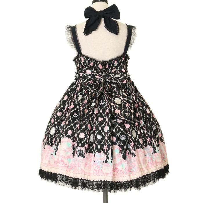 USED】メモリアルケーキホルターネックジャンパースカート | Angelic