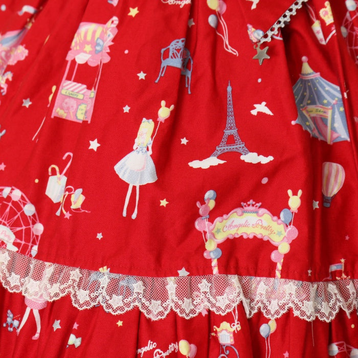 M*o様 Angelic Pretty magical etoile エプロン風 USED】magical étoileセーラージャンパースカート | Angelic Pretty