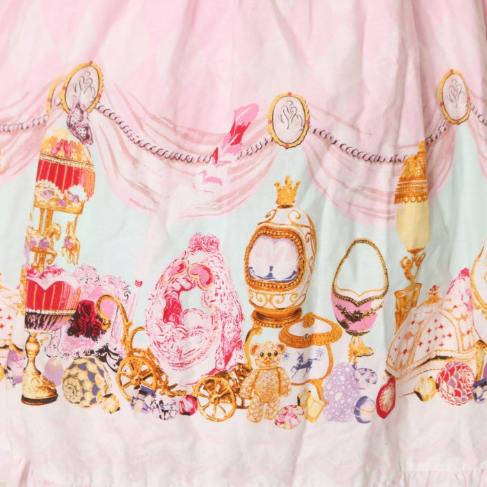 メタモルフォーゼ♡エッグアートハイウェストジャンパースカート♡ USED】エッグアートハイウエストジャンパースカート | metamorphose