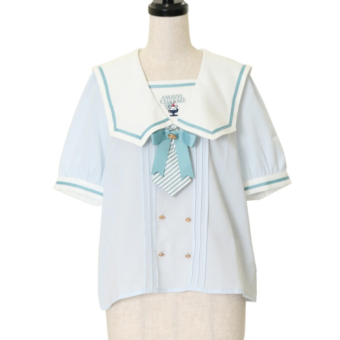 USED】くまさんアイスセーラーブラウス | Amavel Wunderwelt Online