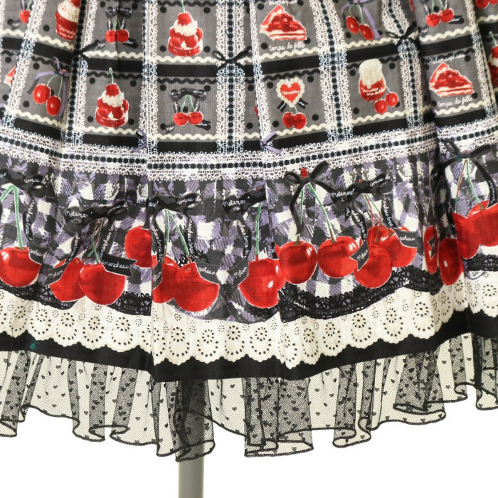 USED】Retro Cherry 後ろバッスルジャンパースカート | metamorphose